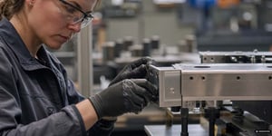 Workers detect quality deviations early to prevent errors in production