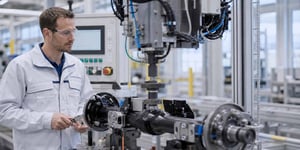Process management software monitors joining processes on an assembly line at an automotive plant